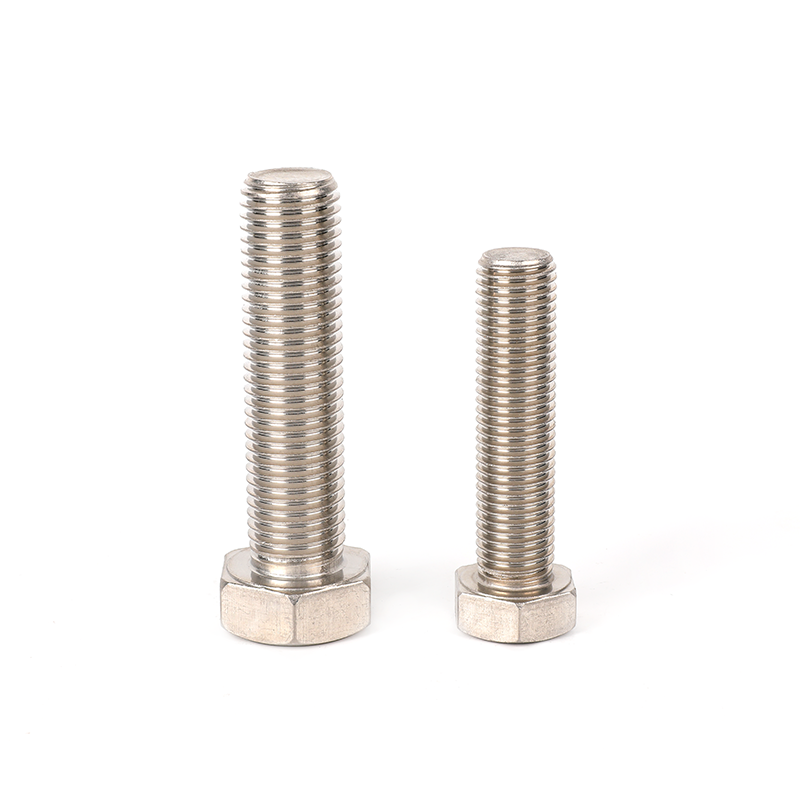 304 Rustfrit stål almindelig tstråd Hex Head Bolt, Hexagon Bolts